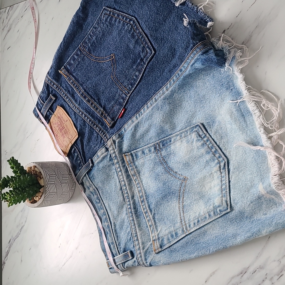 Levi's vintage redtab, colorblock shorts